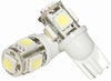 LED SET T10 WIT 5 LEDS PER LAMPJE 